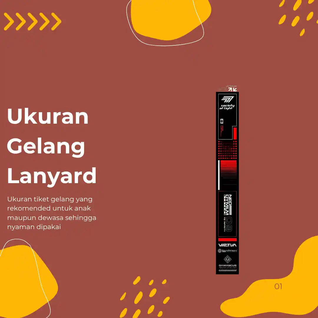 Ukuran Gelang Lanyard, Ini Rekomendasinya